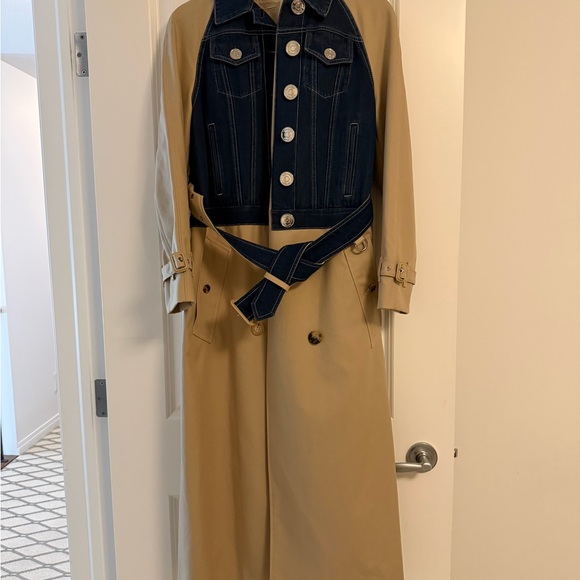 Burberry Runway Trench Coat IT 34 / US 0 | Italy NWT - Picture 8 of 11